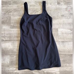 TNA Black Sleeveless Tennis Dress